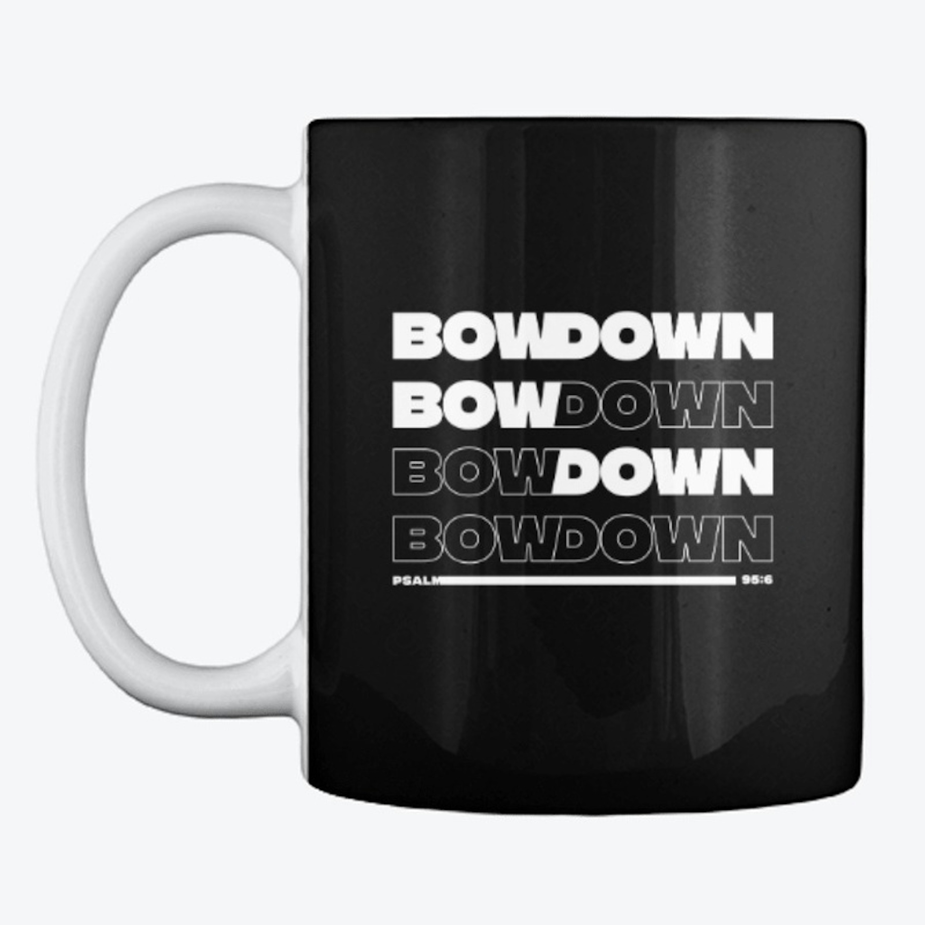 Bow Down Mug 
